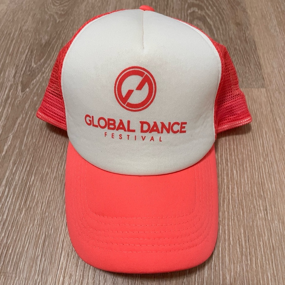 Global Dance Festival Hot Pink Trucker Hat